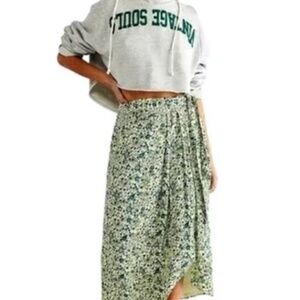 Scotch and soda wrap skirt